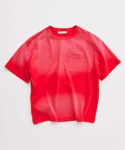 サンウォッシュ フェード加工 ポケットTシャツ