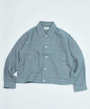 European Flax / ヨーロピアン フラックス トラッカー シャツ ブルゾン