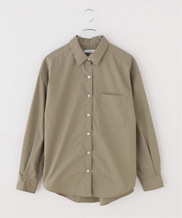 オーバーサイズタイプライターシャツ