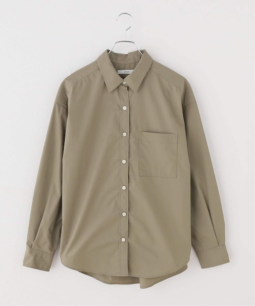 オーバーサイズタイプライターシャツ