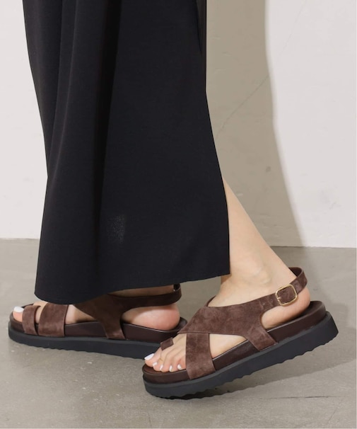 【REMME(レメ)】クロスストラップサンダル