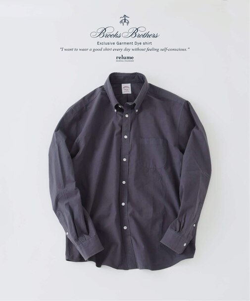 Brooks Brothers / ブルックスブラザーズ 別注 ガーメントダイ BDシャツ