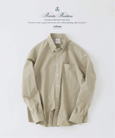 Brooks Brothers / ブルックスブラザーズ 別注 ガーメントダイ BDシャツ