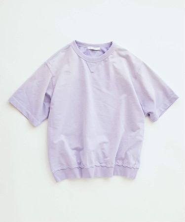 ラフカット ミニ裏毛 半袖スウェット