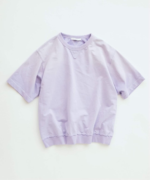 ラフカット ミニ裏毛 半袖スウェット