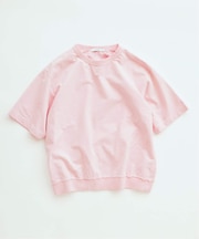 ラフカット ミニ裏毛 半袖スウェット