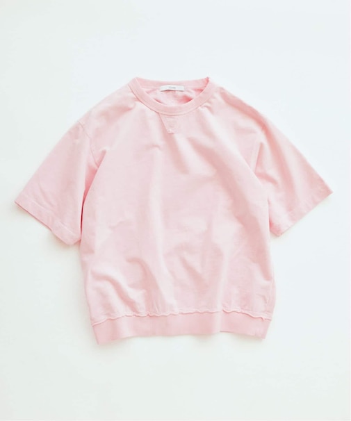 ラフカット ミニ裏毛 半袖スウェット
