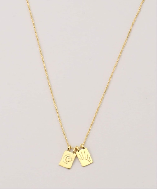 【chibi jewels/チビジュエルズ】 Sun&Moon Escapular ネックレス