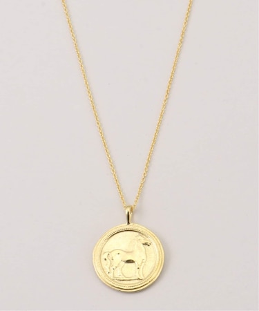 【chibi jewels/チビジュエルズ】 Horse Coin ネックレス