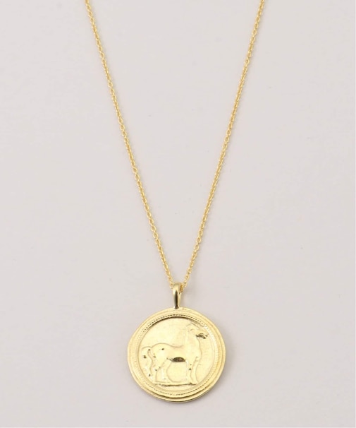 【chibi jewels/チビジュエルズ】 Horse Coin ネックレス