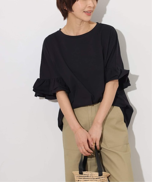 《追加》コットンダブルフリルTEE