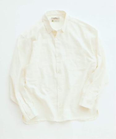 European Flax / ヨーロピアンフラックス リネン/レーヨン シャツ