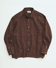 European Flax / ヨーロピアンフラックス リネン/レーヨン シャツ