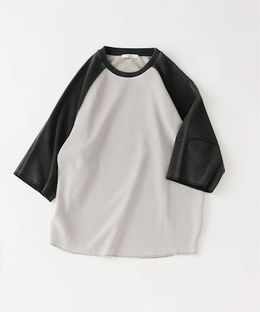 フェードワッフル ラグランTシャツ