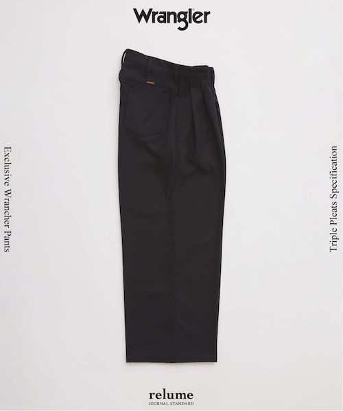 Wrangler / ラングラー 別注 3タック ランチャー ドレススラックス Wrangler / ラングラー 別注 3タック ランチャー ドレススラックス