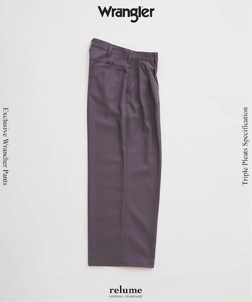 Wrangler / ラングラー 別注 3タック ランチャー ドレススラックス