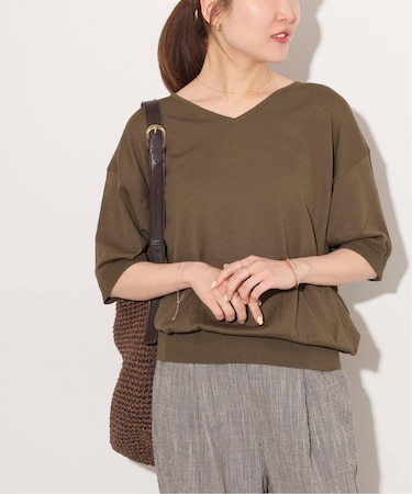 【MULTI FUNC+】UVカット / 接触冷感 / ドライタッチVネックプルオーバー