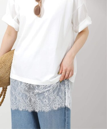 レースヘムTEE