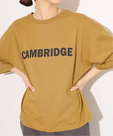 CAMBRIDGEロゴTシャツ