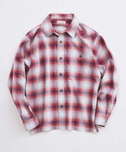 カラー オンブレ ワークシャツ