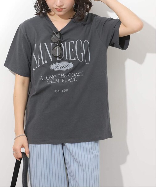 SANDIEGOロゴハーフスリーブTシャツ