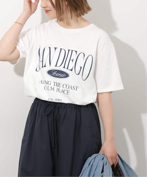 SANDIEGOロゴハーフスリーブTシャツ