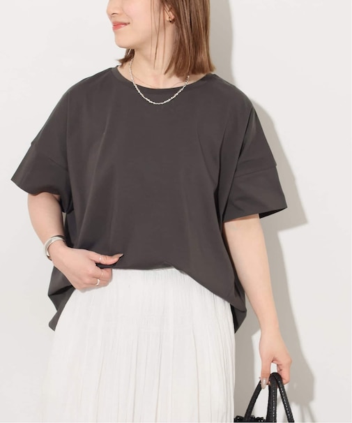 オーガニックコットン汗染み防止2WAY TEE