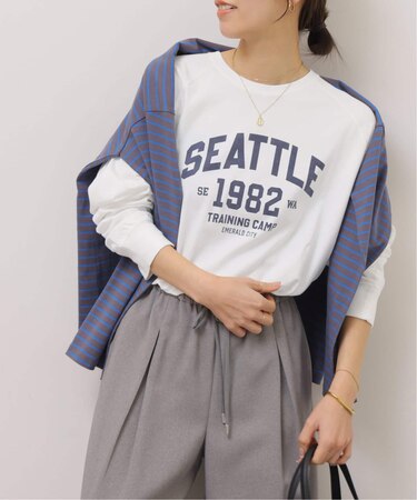 《追加》ラグランスリーブカレッジロングスリーブTEE