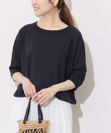 接触冷感 / ウォッシャブルクールドルマンプルオーバー