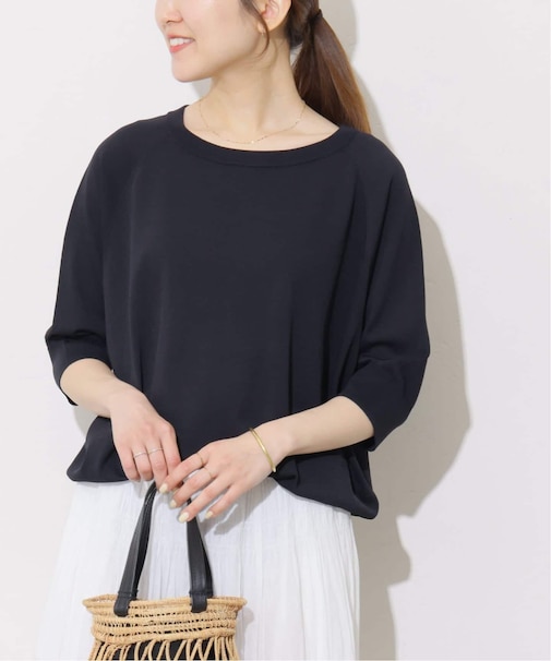 接触冷感 / ウォッシャブルクールドルマンプルオーバー