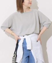 接触冷感 / ウォッシャブルクールドルマンプルオーバー