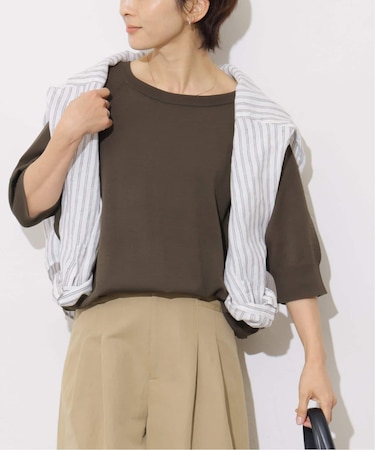 接触冷感 / ウォッシャブルクールドルマンプルオーバー