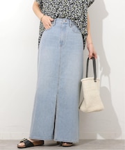 Iラインスリットデニムスカート