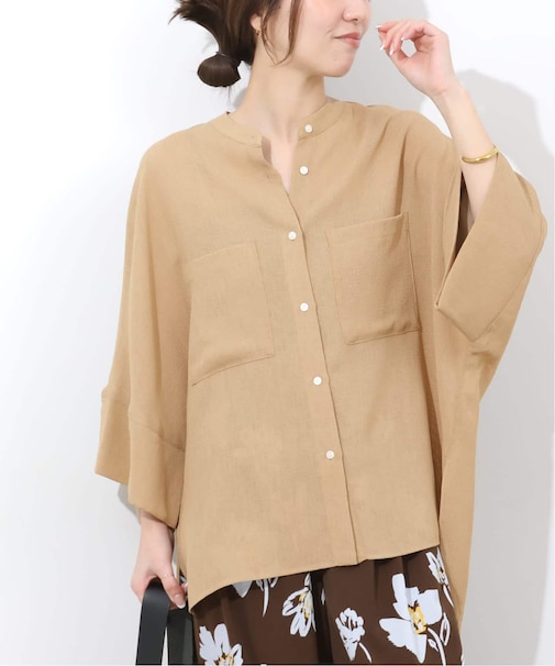 ヴィンテージメッシュワイドシャツ