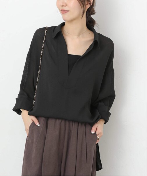 ヴィンテージメッシュスキッパーブラウス