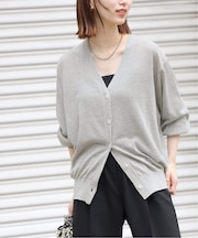 《追加 / 新色》サマーニットVネックカーディガン