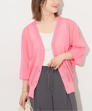 《追加 / 新色》サマーニットVネックカーディガン