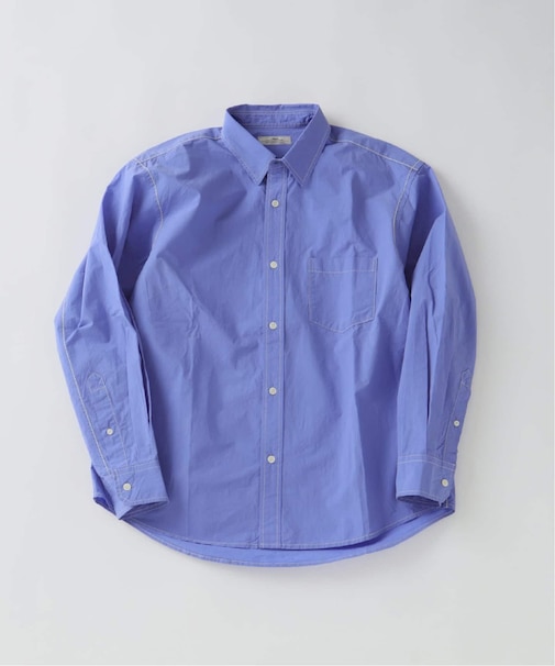 カラーステッチ タイプライター シャツ