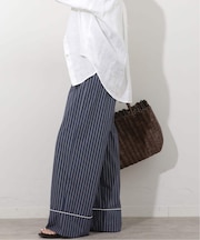 パイピングストライプパンツ