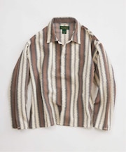 INDIA COTTON ”ウェービー” クロシェシャツ