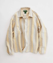 INDIA COTTON ”ウェービー” クロシェシャツ