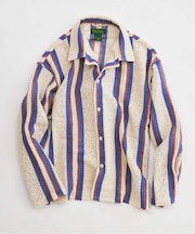 INDIA COTTON ”ウェービー” クロシェシャツ