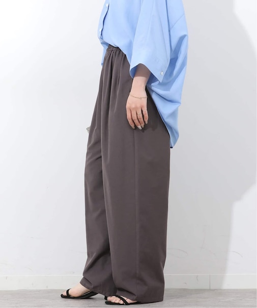 ギャザーワイドカービーパンツ