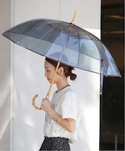 《追加》【TRADITIONAL WEATHERWEAR】CLEAR UMBRELLA BAMBOO：傘