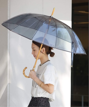 《追加》【TRADITIONAL WEATHERWEAR】CLEAR UMBRELLA BAMBOO：傘