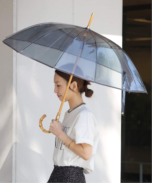 《追加》【TRADITIONAL WEATHERWEAR】CLEAR UMBRELLA BAMBOO：傘