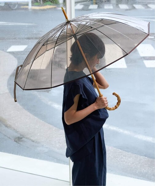《追加》【TRADITIONAL WEATHERWEAR】CLEAR UMBRELLA BAMBOO：傘