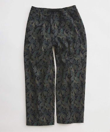 ペイズリー カツラギ イージーパンツ