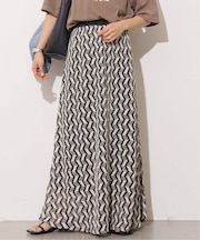 《WEB限定追加》【TORRAZZO DONNA/トラッゾドンナ】ジオメトリックレーススカート