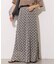《WEB限定追加》【TORRAZZO DONNA/トラッゾドンナ】ジオメトリックレーススカート